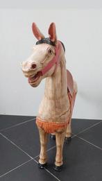 Prachtig carrousel paard 75 cm hoog, Antiek en Kunst, Ophalen of Verzenden