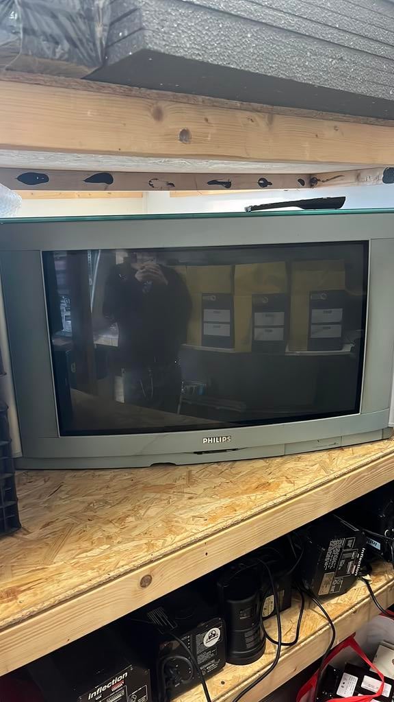 Philips matchline 32pw9523 RGBSCART breedbeeld 100hz crt tv!, Audio, Tv en Foto, Ophalen, Zo goed als nieuw, Philips