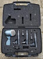 Shure drumstel microfoonset in koffer, Ophalen, Gebruikt, Instrumentmicrofoon