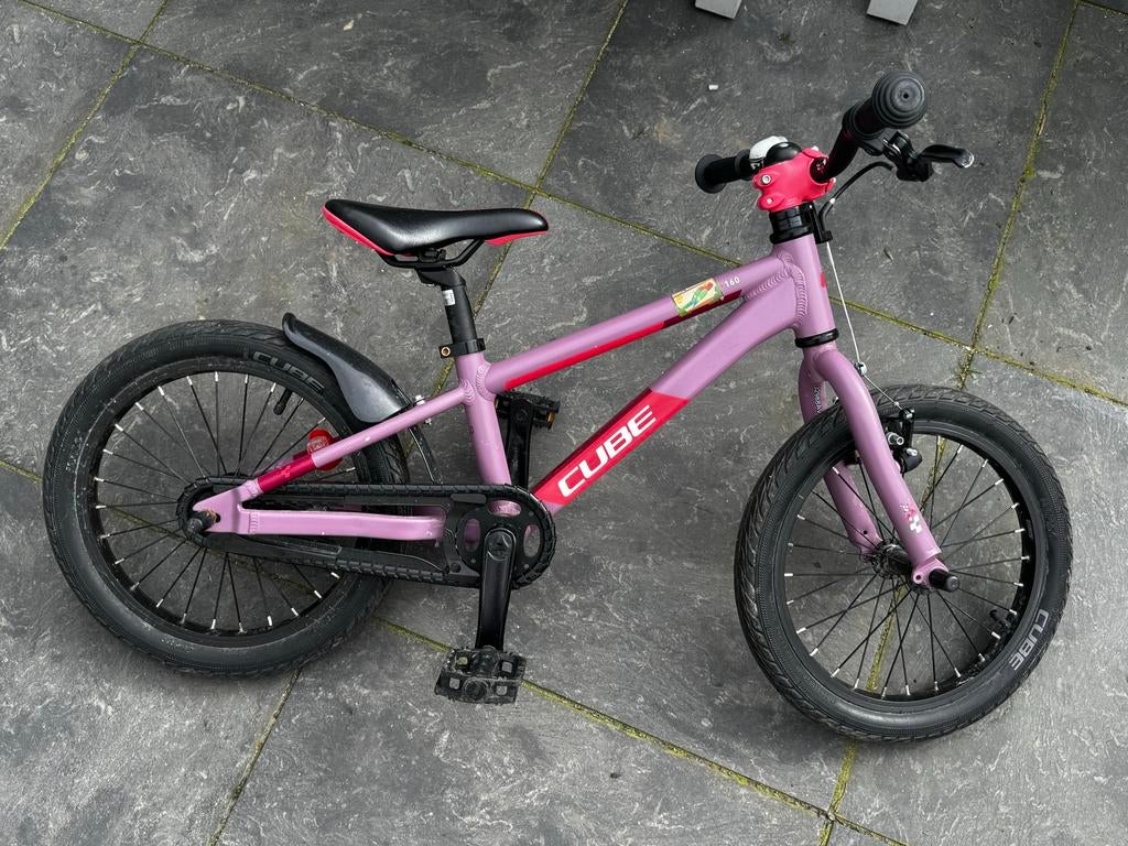 Cube Cubie 160 - 16 inch meisjesfiets, Ophalen, Gebruikt, 16 tot 20 inch
