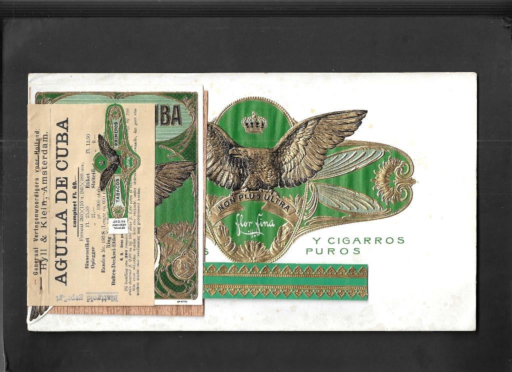 Dick1Etiket scan V4692, Ophalen of Verzenden, Gebruikt, Sigarenbandjes