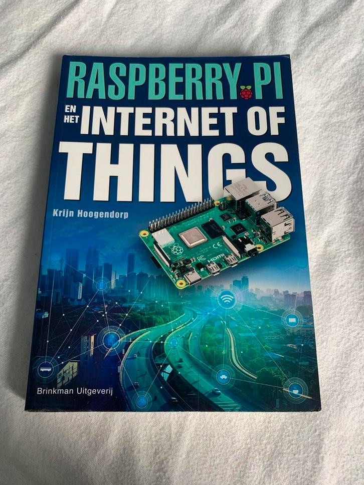 Raspberry Pi en het internet of things, Boeken, Informatica en Computer, Zo goed als nieuw, Ophalen of Verzenden
