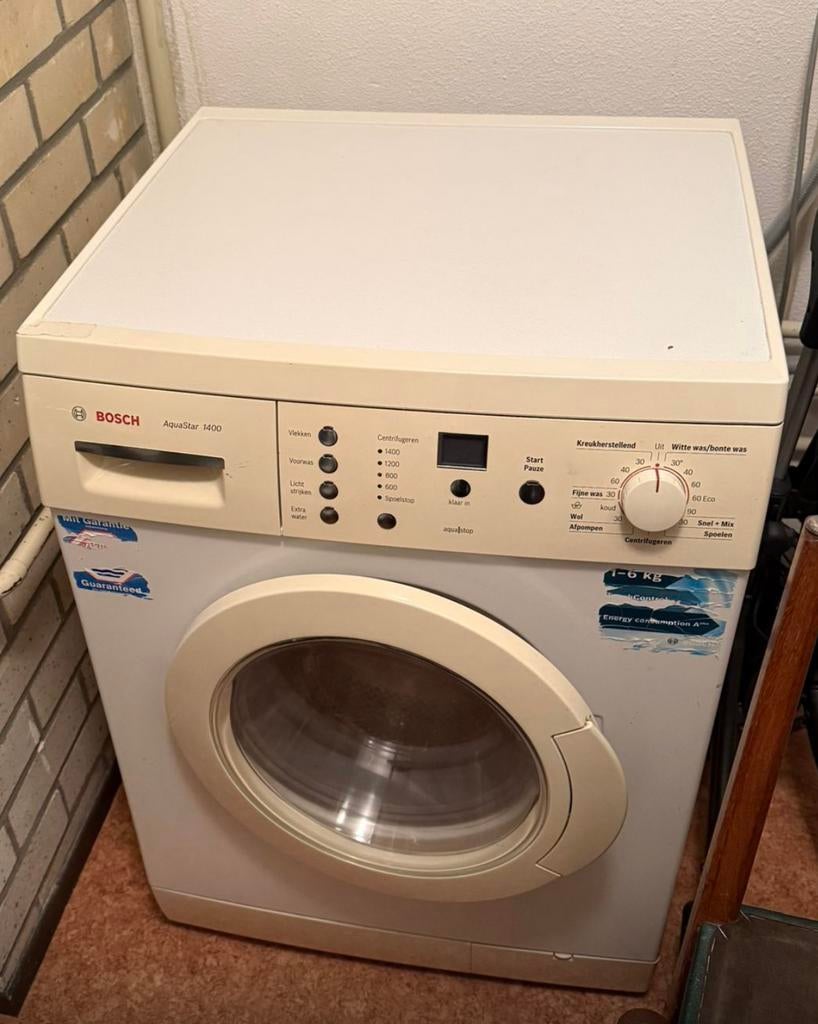 Wasmachine bosch, Witgoed en Apparatuur, Wasmachines, Ophalen, Gebruikt, 1200 tot 1600 toeren, 85 tot 90 cm