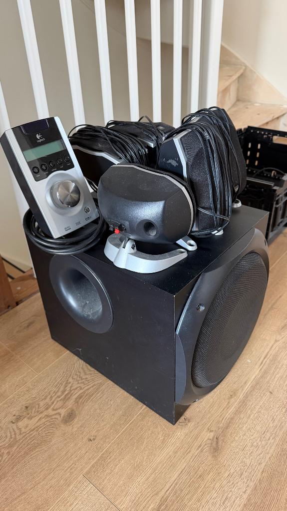 Dolby surroundset 5.1, Gebruikt, Subwoofer, 120 watt of meer, Ophalen