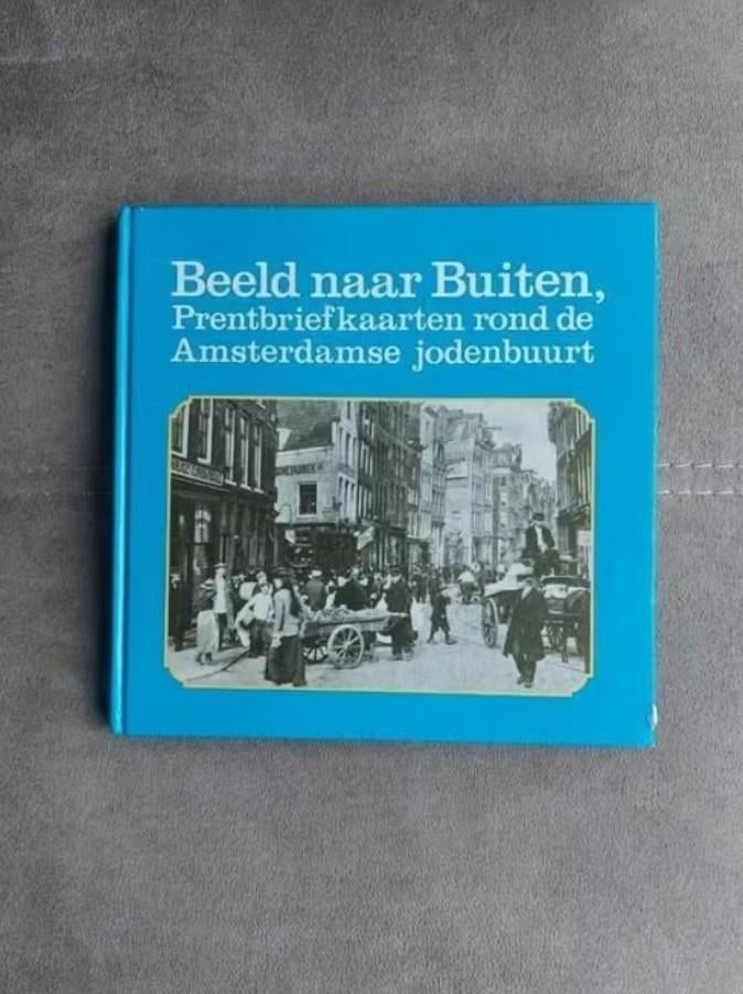 Beeld naar buiten, Prentbriefkaarten Amsterdamse Jodenbuurt, 20e eeuw of later, Ophalen of Verzenden, Zo goed als nieuw, Drs. J. Cahen