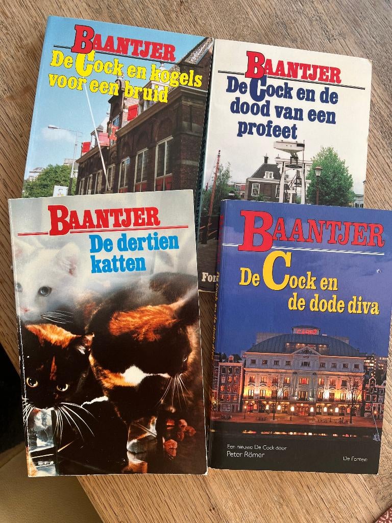 Baantjer - De Cock, Boeken, Detectives, Gelezen, Tv-bewerking, Ophalen of Verzenden