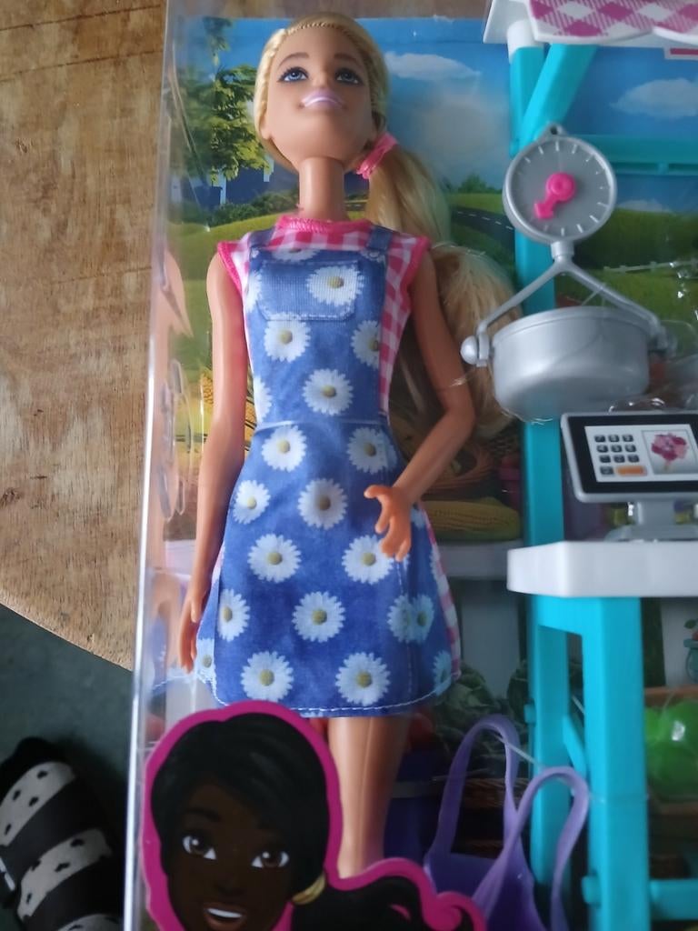 Barbie boerenmarkt., Ophalen of Verzenden, Nieuw, Barbie