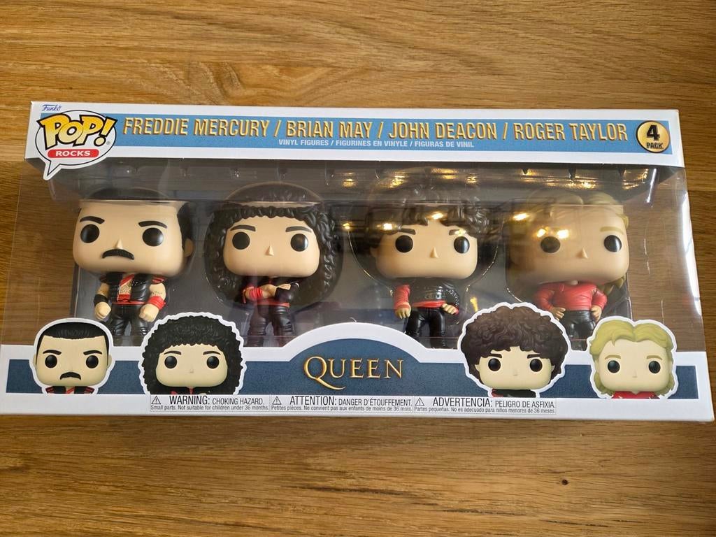 Queen funko pop 4 pack, Ophalen of Verzenden, Zo goed als nieuw