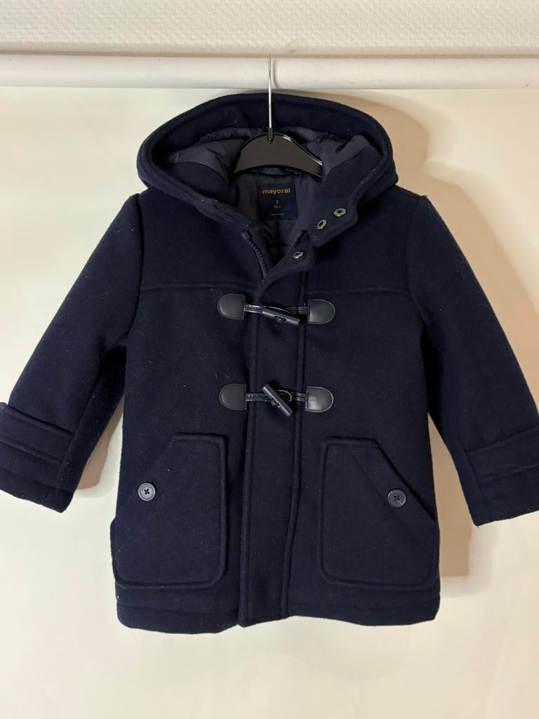 Mayoral winterjas met muts 2 jaar, Kinderen en Baby's, Kinderkleding | Maat 92, Ophalen of Verzenden, Zo goed als nieuw, Jongen