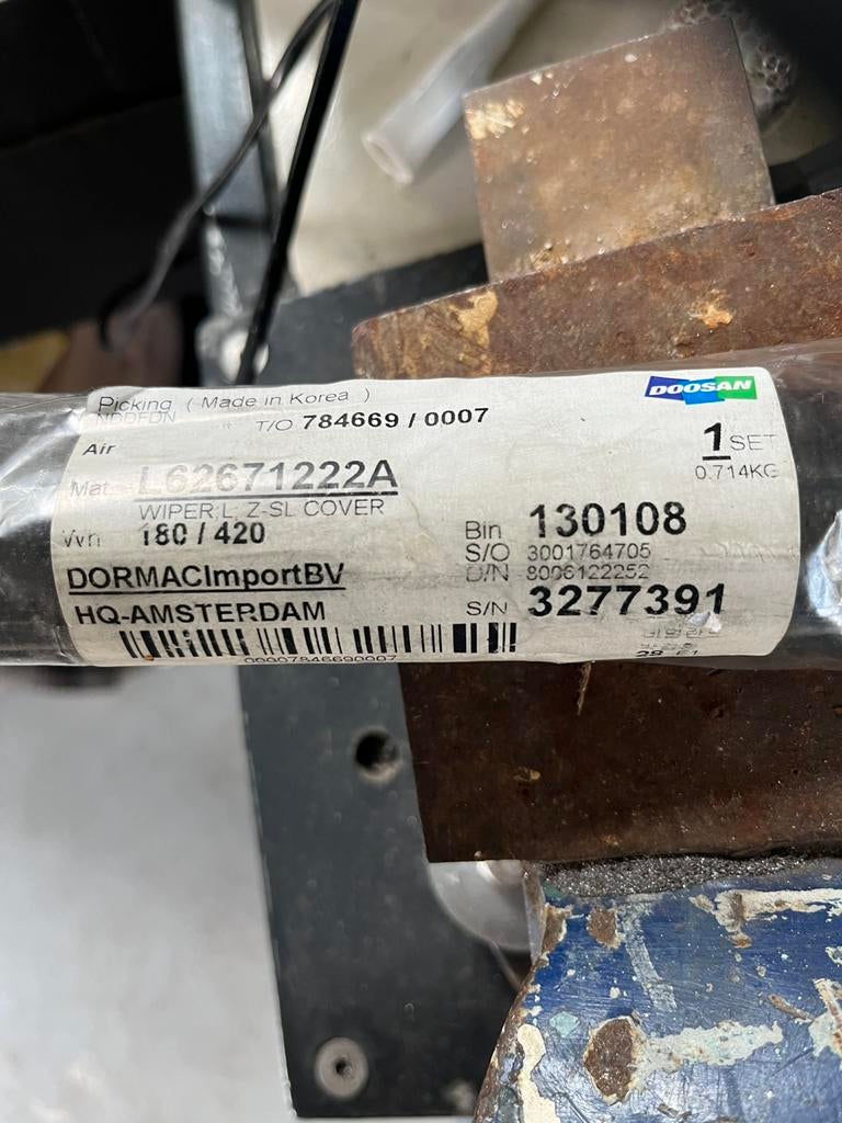 Wiper voor de deur puma 400 L CNC draaibank Links en Rechts, Ophalen, Zo goed als nieuw
