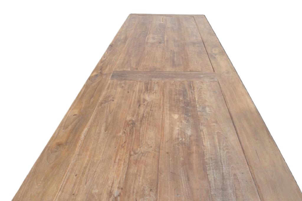 Teak tafel 400 x 120 cm, Verzenden, Nieuw