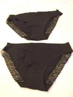 Ten Cate nieuwe zwarte slips met kanten randje L, Ten Cate, Ophalen of Verzenden, Zwart, Slip