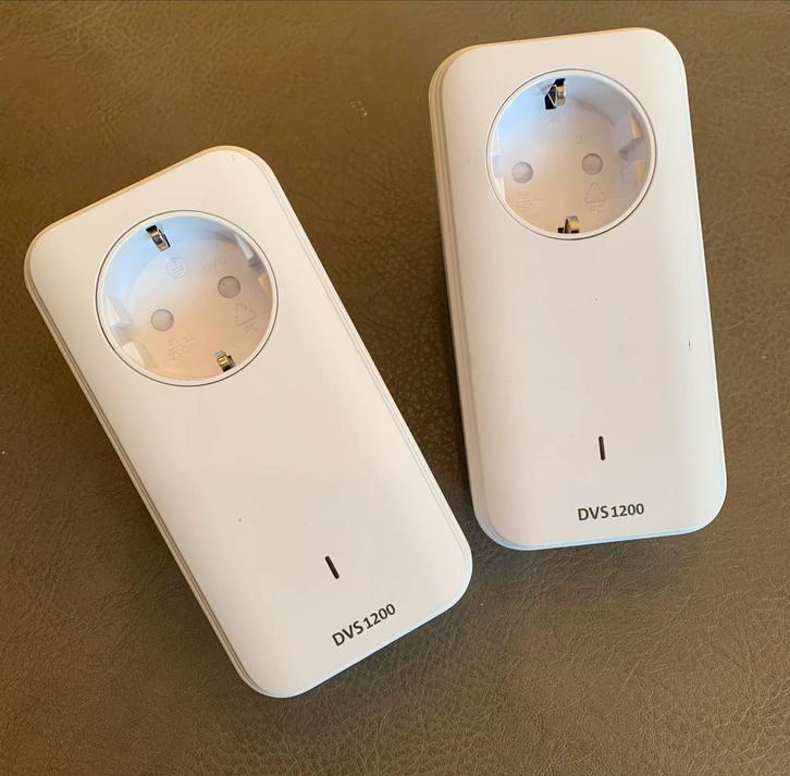 KPN draadloze verbindingsset DVS 1200, Computers en Software, Powerlines, Gebruikt, Ophalen of Verzenden