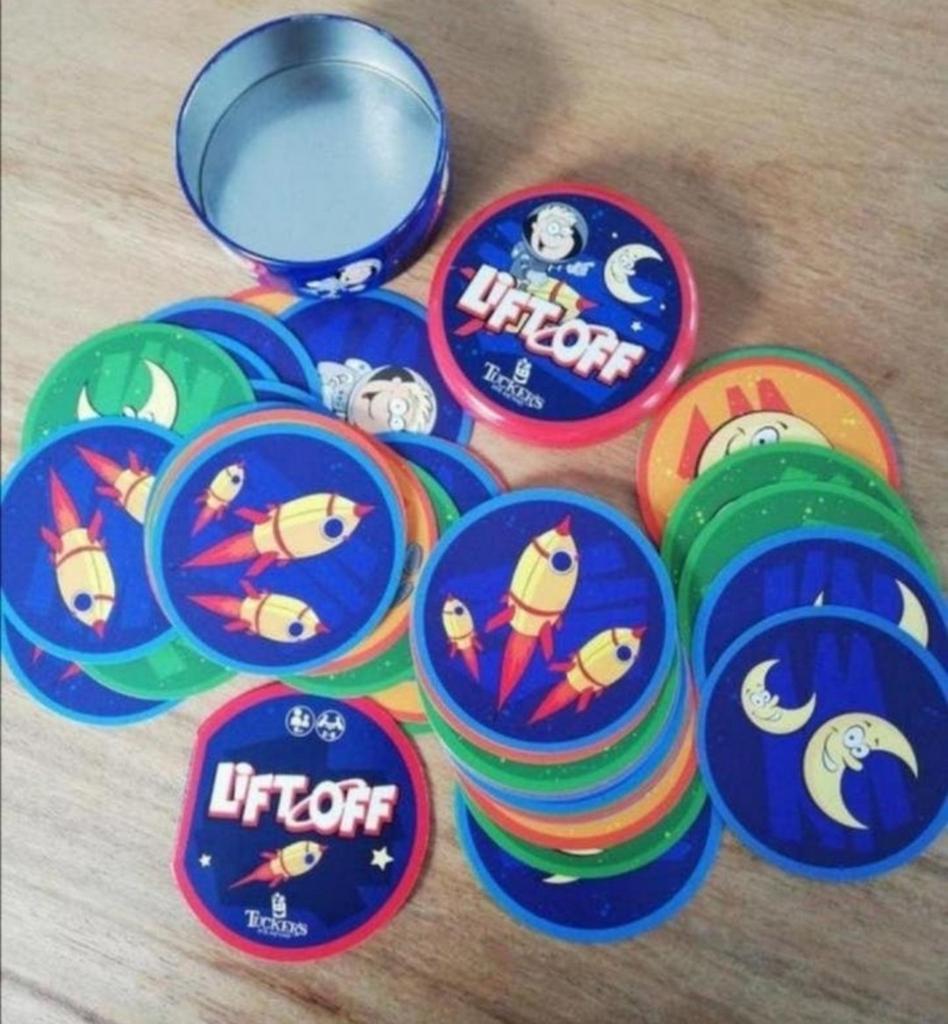 Lift off, kaartspel, Vijf spelers of meer, Ophalen of Verzenden, Zo goed als nieuw
