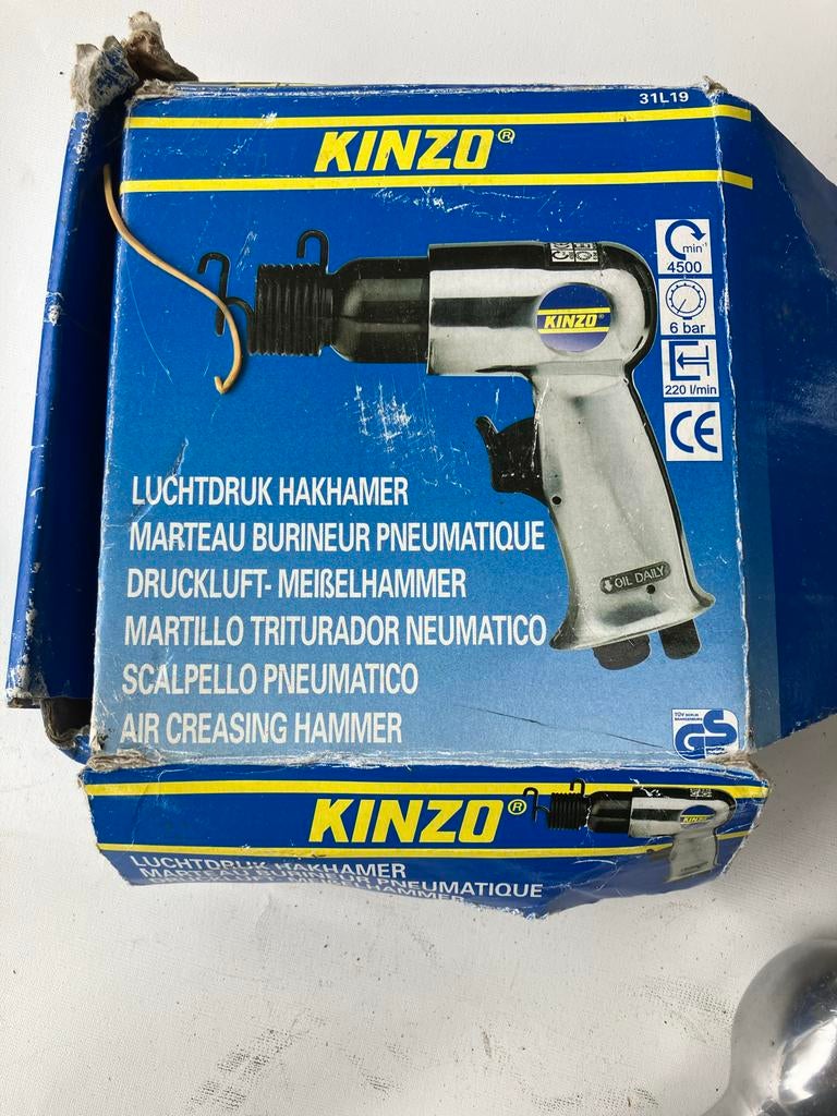 Kinzo luchthamer voor compressor, Ophalen of Verzenden, Gebruikt