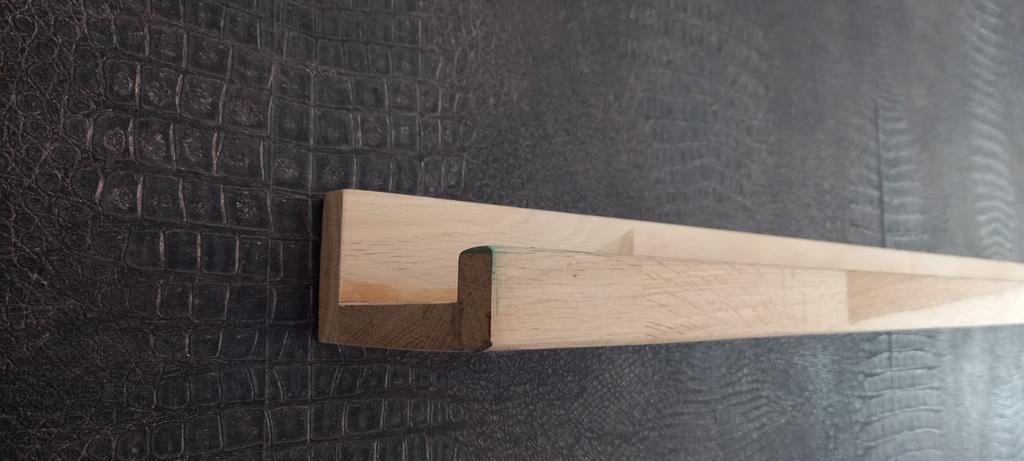 VT Wonen wandplank 170 cm - Houten decoratieve plank, Ophalen, Zo goed als nieuw