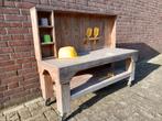 Speel werkbank buiten, Kinderen en Baby's, Speelgoed | Houten speelgoed, Ophalen of Verzenden, Meubelstuk of Keukentje