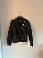 Jas, soepel leer, Maat 48/50 (M), Zwart, Ophalen of Verzenden, Zo goed als nieuw