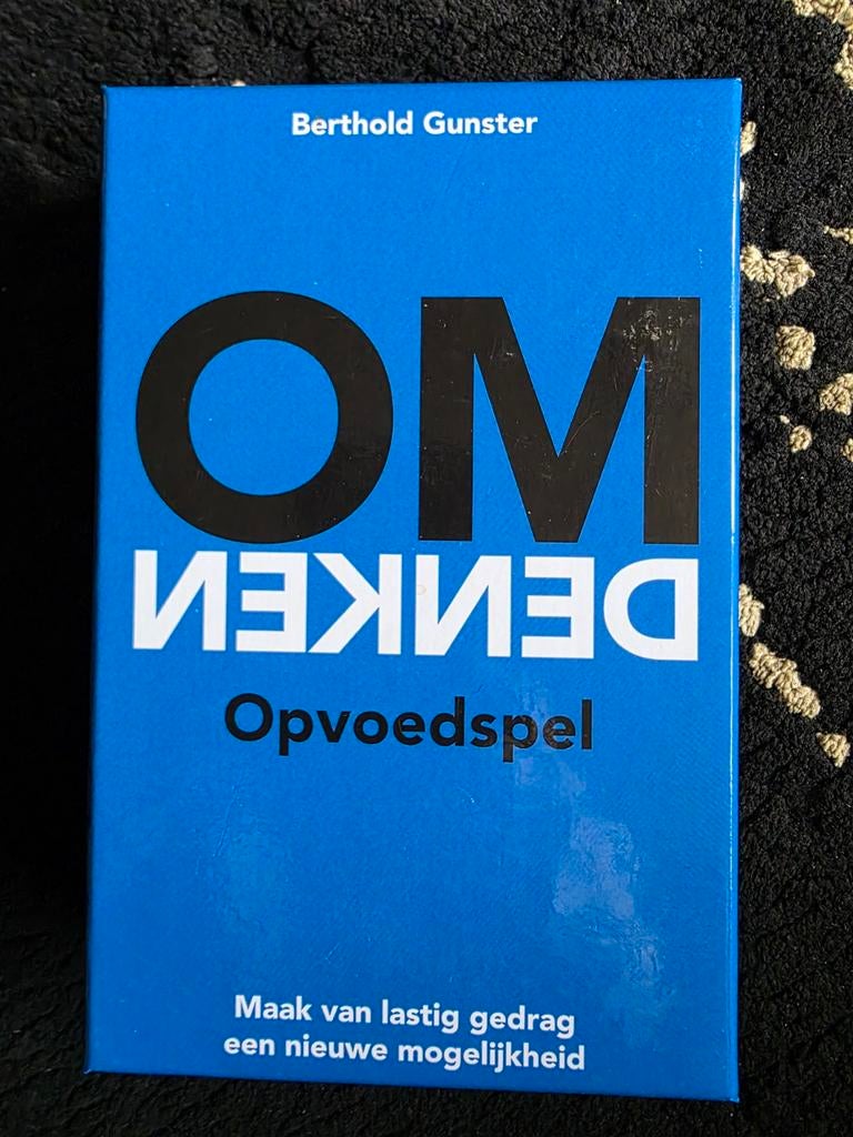 OMDENKEN Opvoedspel. Maak van lastig gedrag iets positiefs., Ophalen of Verzenden, Zo goed als nieuw