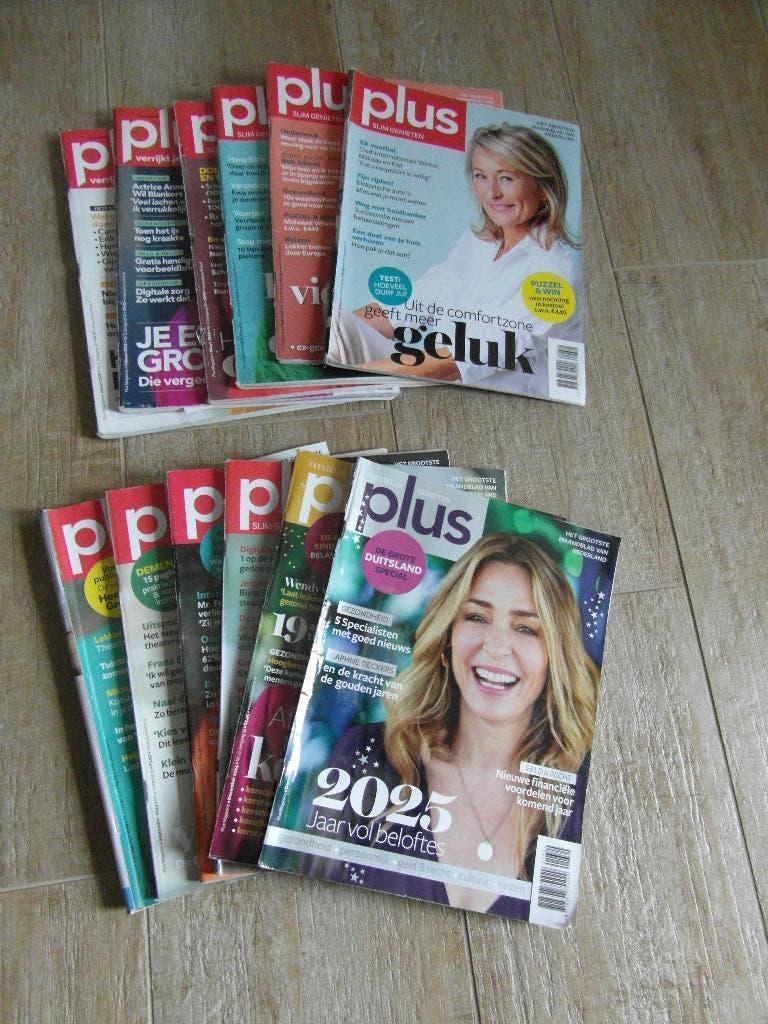 Plus tijdschrift 12 stuks, jaargang 2024, Boeken, Tijdschriften en Kranten, Ophalen of Verzenden, Gelezen, Overige typen