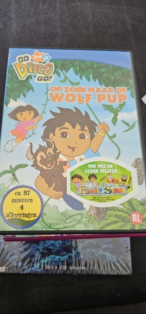 Go Diego Go! - Op zoek naar de wolf pup (DVD), Ophalen