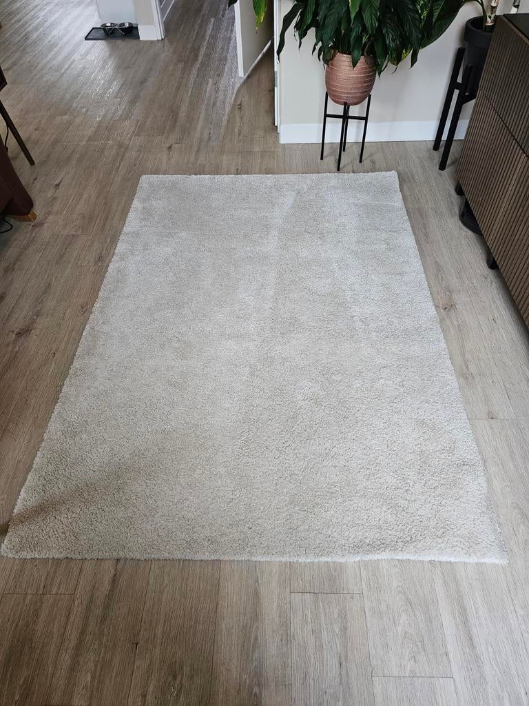 Stoense Ikea Rug Beige 133x195, Huis en Inrichting, Ophalen, Beige, 200 cm of meer, Zo goed als nieuw