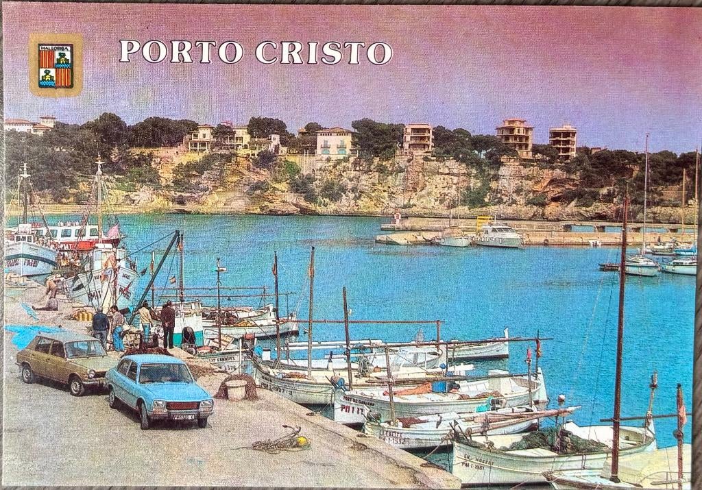 Auto's - Peugeot 504 - Simca 1100 - Mallorca - Spanje, Ophalen of Verzenden, 1960 tot 1980, Ongelopen, Spanje