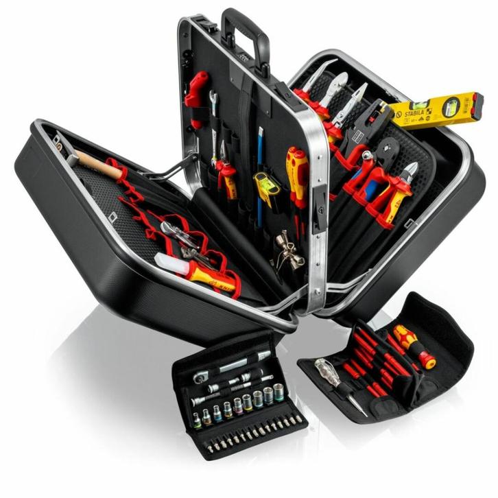 Knipex BIG Twin (00 21 42) 63 Delige Gevulde, Doe-het-zelf en Verbouw, Gereedschap | Handgereedschap