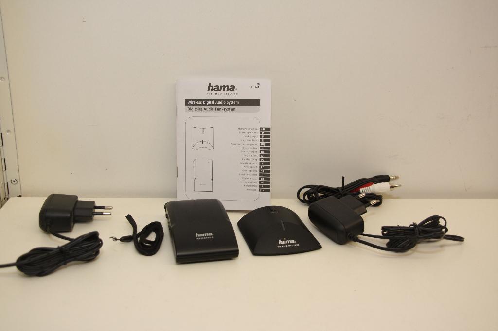 Hama draadloze digitale audio zender en ontvanger.Nieuwstaat, Ophalen of Verzenden, Zo goed als nieuw