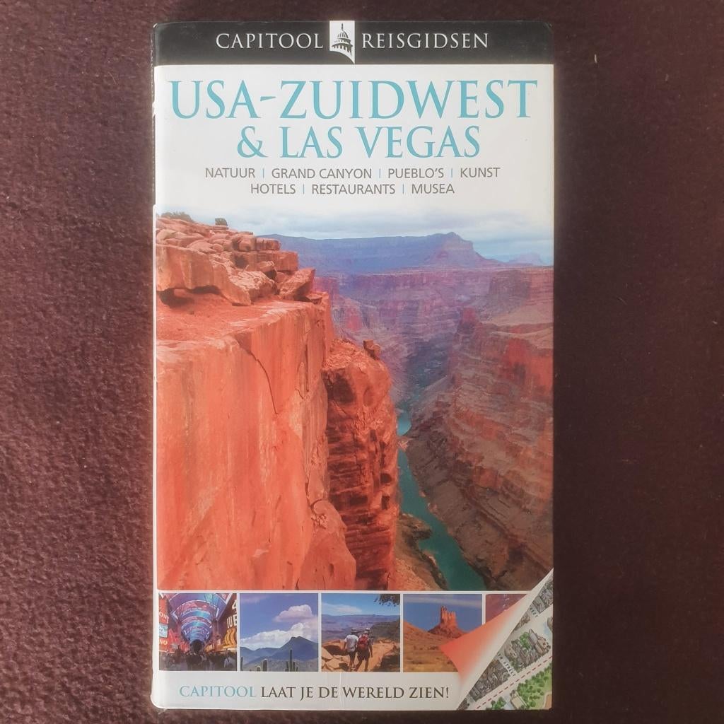 Capitool Reisgidsen - USA-Zuidwest & Las Vegas, Boeken, Reisgidsen, Gelezen, Capitool, Ophalen of Verzenden, Reisgids of -boek