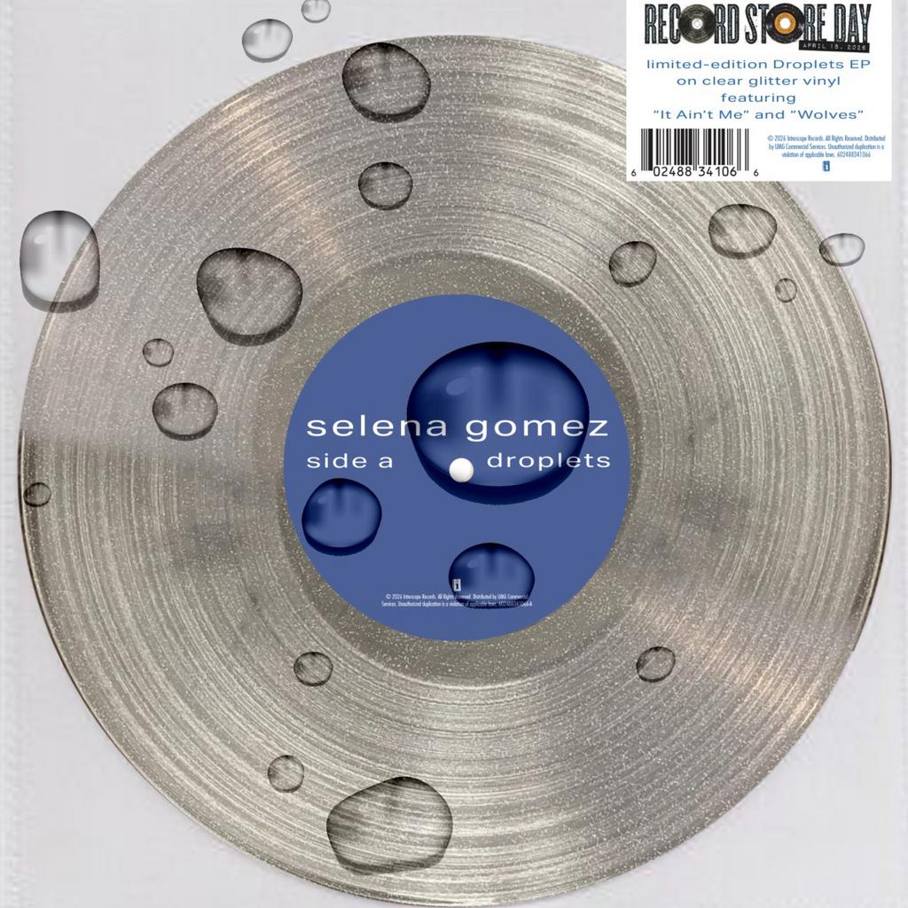 Gezocht: Droplets - Selena Gomez (RSD 26), Ophalen of Verzenden, Zo goed als nieuw, Nederlandstalig, EP