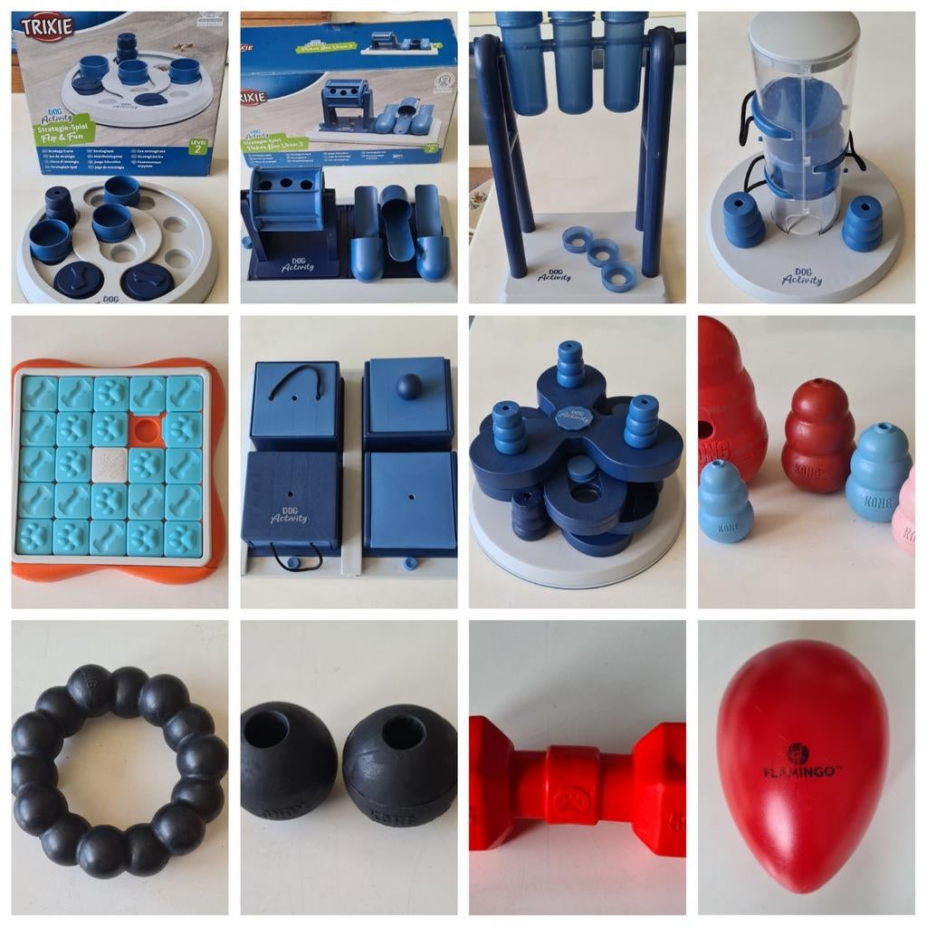 Hondenspeelgoed voor grote en kleine honden., Verzenden, Gebruikt, Intelligentiespeelgoed