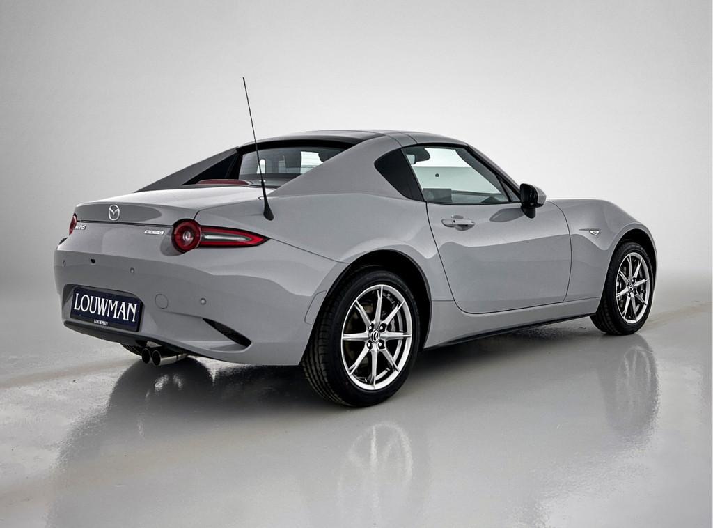 Mazda MX-5 RF 1.5 SkyActiv-G 132 Exclusive-Line (bj 2025), Auto's, Mazda, 12 maanden, Achterwielaandrijving, Zwart, 132 pk
