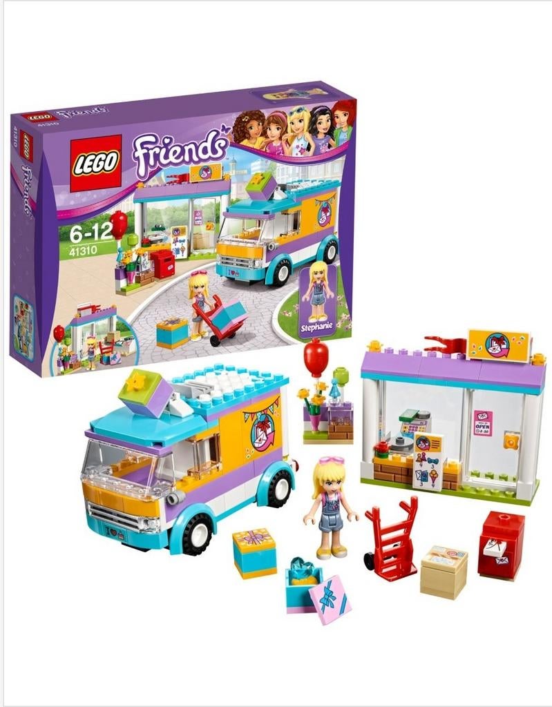 Lego Friends set 41310 Heartlake Pakjesdienst, Lego, Friends, Ophalen of Verzenden, Zo goed als nieuw