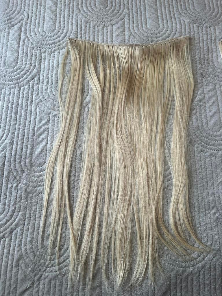 Humano hair extentions weft, Ophalen of Verzenden, Gebruikt, Pruik of Haarverlenging