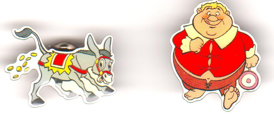 Efteling 2 diverse vintage pins, Verzenden, Zo goed als nieuw, Overige onderwerpen