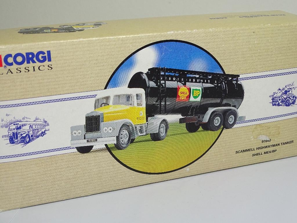 1/50 Corgi Scammel Shell/BP, Ophalen of Verzenden, Nieuw, Bus of Vrachtwagen, Corgi