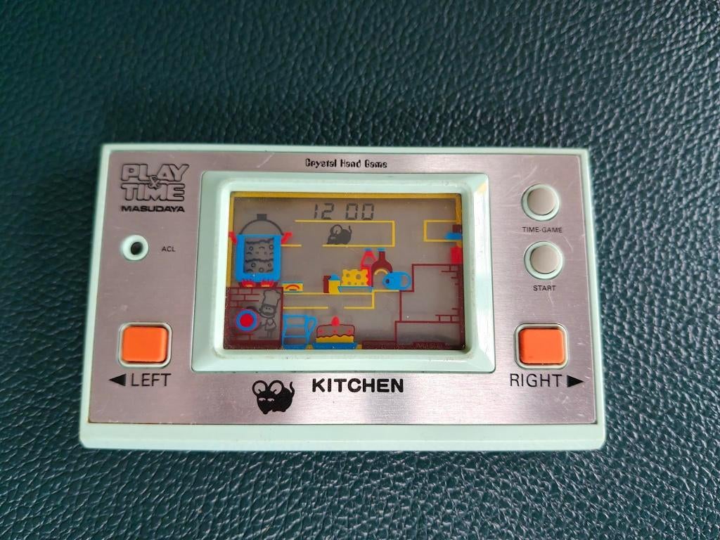 vintage game & watch Masudaya Corp. Kitchen uit 1982 werkend, Ophalen of Verzenden, Masudaya