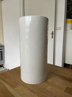 Keramieken vaas, wit, ca 28 cm hoog, diameter ca 12,5 cm, Huis en Inrichting, Wit, Aardewerk of Porselein, Ophalen of Verzenden