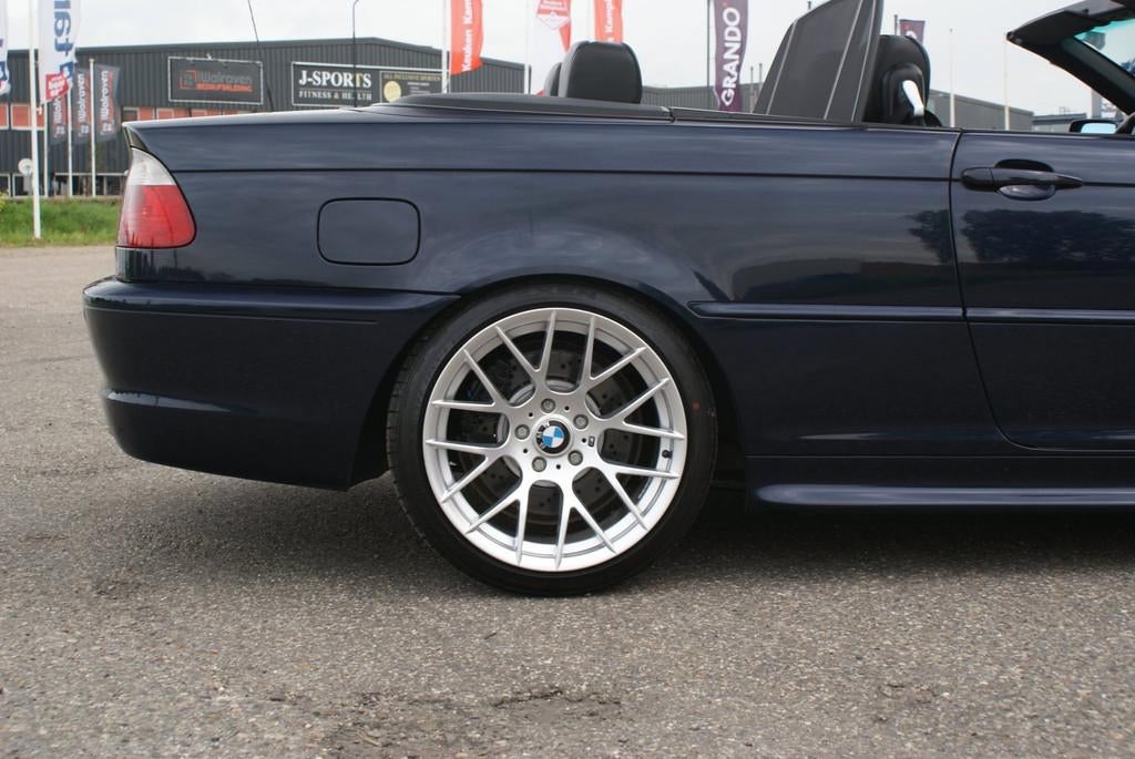 BMW 3-serie Cabrio 325Ci Executive | M Pakket | Breedset | L, Automaat, Achterwielaandrijving, Gebruikt, Zwart