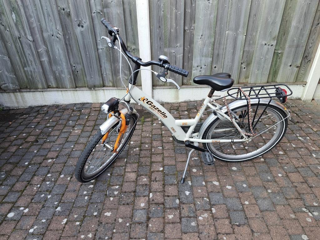 Gazelle Meisjesfiets 24 inch, Fietsen en Brommers, Fietsen | Meisjes, Ophalen, Gebruikt, 24 inch
