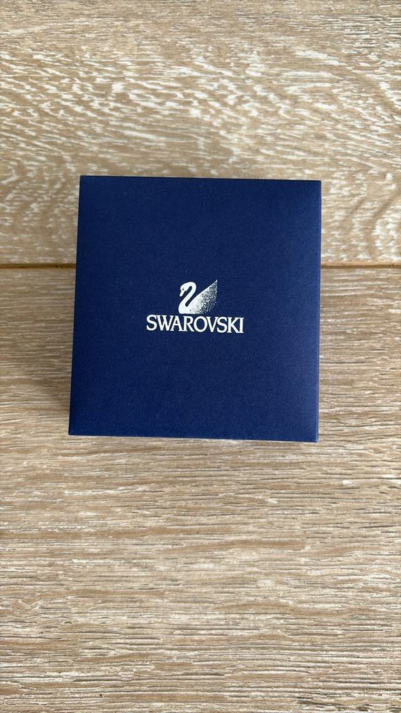 Swarovski Mickey Mouse Hart Hanger Ketting, Sieraden, Tassen en Uiterlijk, Kettingen, Zo goed als nieuw, Overige materialen, Zilver