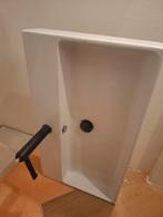 Mooie wasbak met kraan, Nieuw, Minder dan 100 cm, Wasbak of Wastafel, 25 tot 50 cm