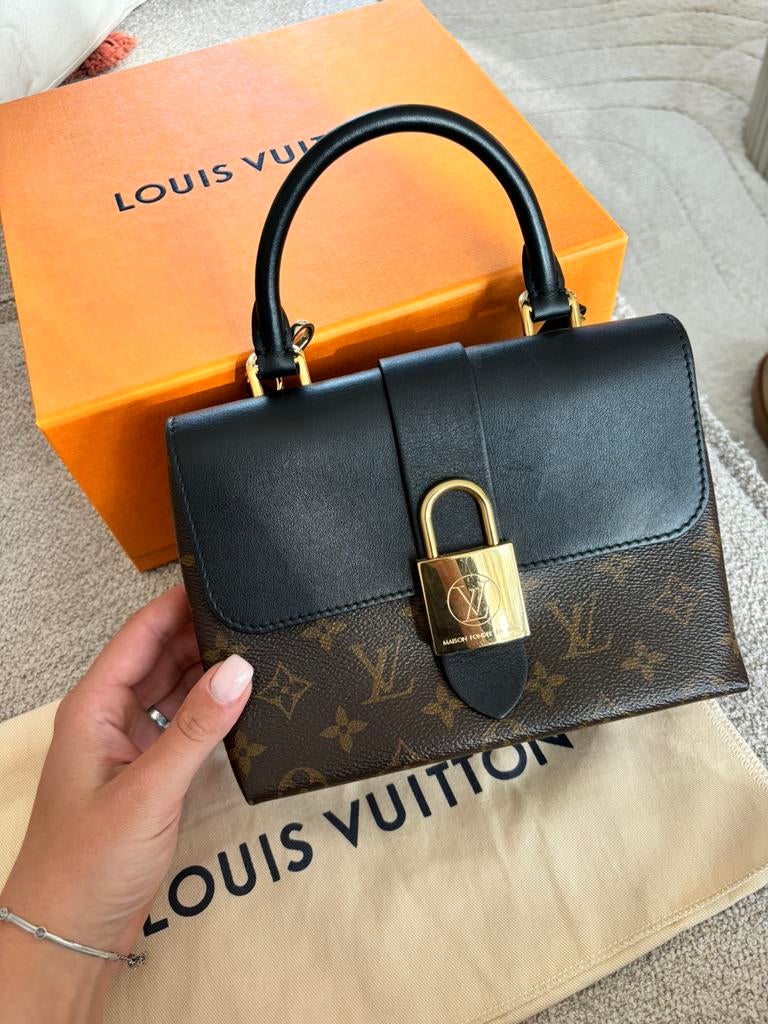 Louis Vuitton Locky BB handtas, Ophalen, Zo goed als nieuw, Zwart, Handtas
