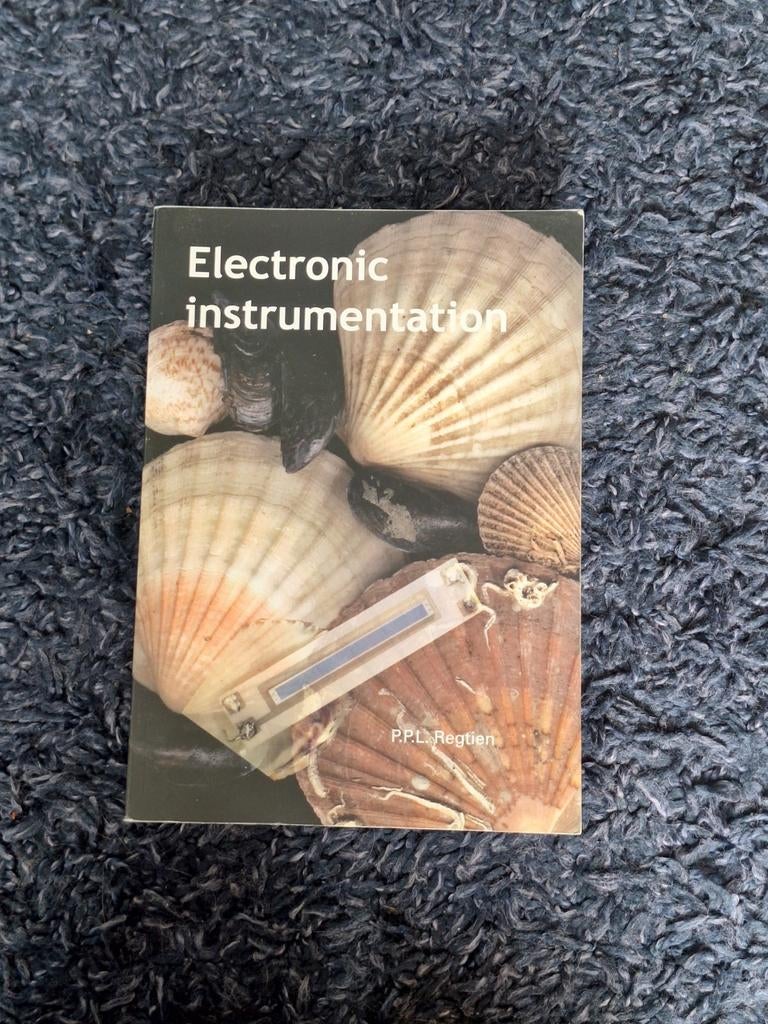 P.P.L. Regtien - Electronic instrumentation, Ophalen of Verzenden, Zo goed als nieuw, P.P.L. Regtien