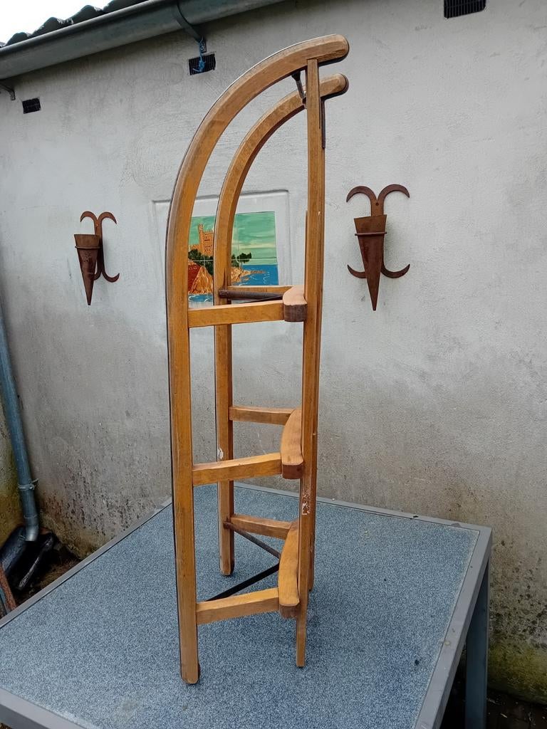 Grote houten bobslee, Ophalen of Verzenden