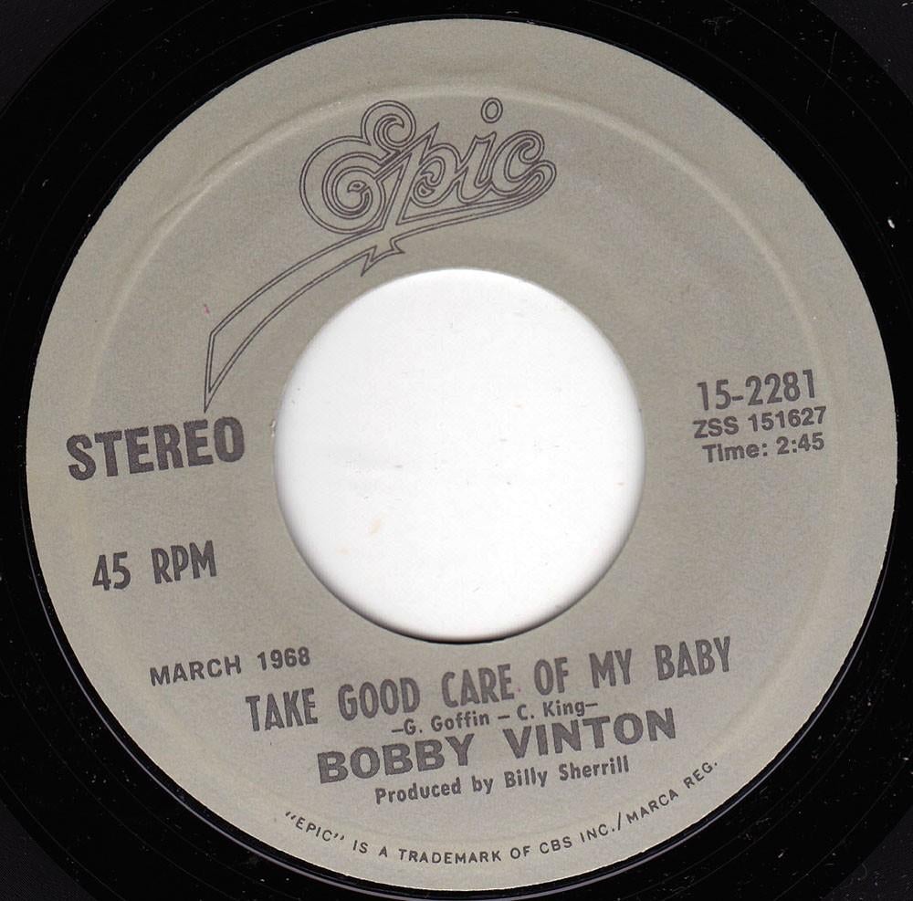 Bobby Vinton - Take Good Care Of My Baby 7", 7 inch, Single, Ophalen of Verzenden, Pop
