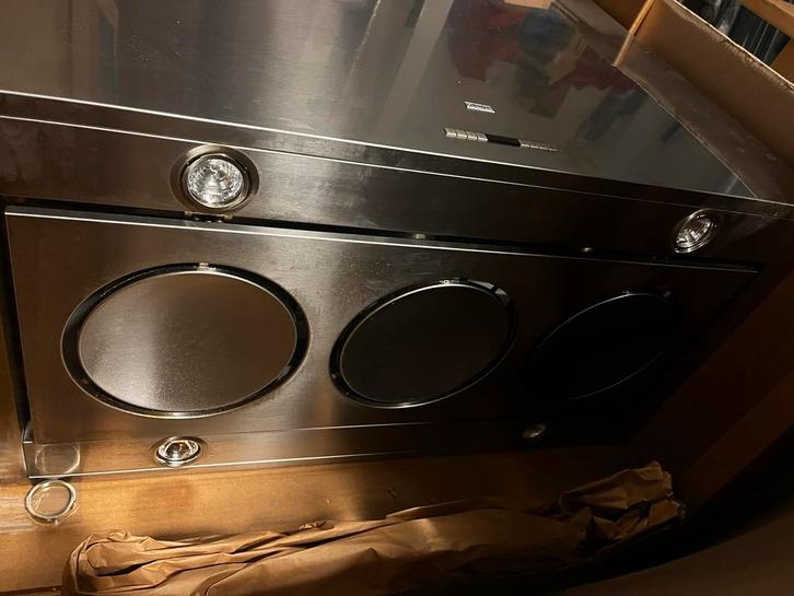 Franke afzuigkap FPL 957, Witgoed en Apparatuur, Afzuigkappen, Nieuw, Vrijstaand, Eilandschouwkap, Ophalen