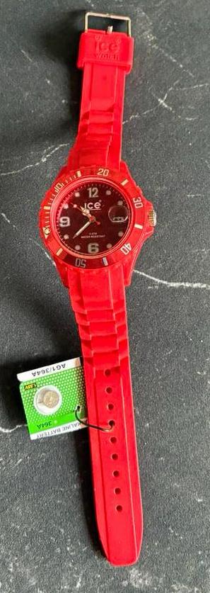 Ice Watch horloge rood, Ophalen of Verzenden, Gebruikt, Rood, Jongen of Meisje