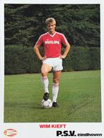 Spelerskaart Wim Kieft - PSV Eindhoven - seizoen 1987/1988, Ophalen of Verzenden, Zo goed als nieuw, PSV, Spelerskaart